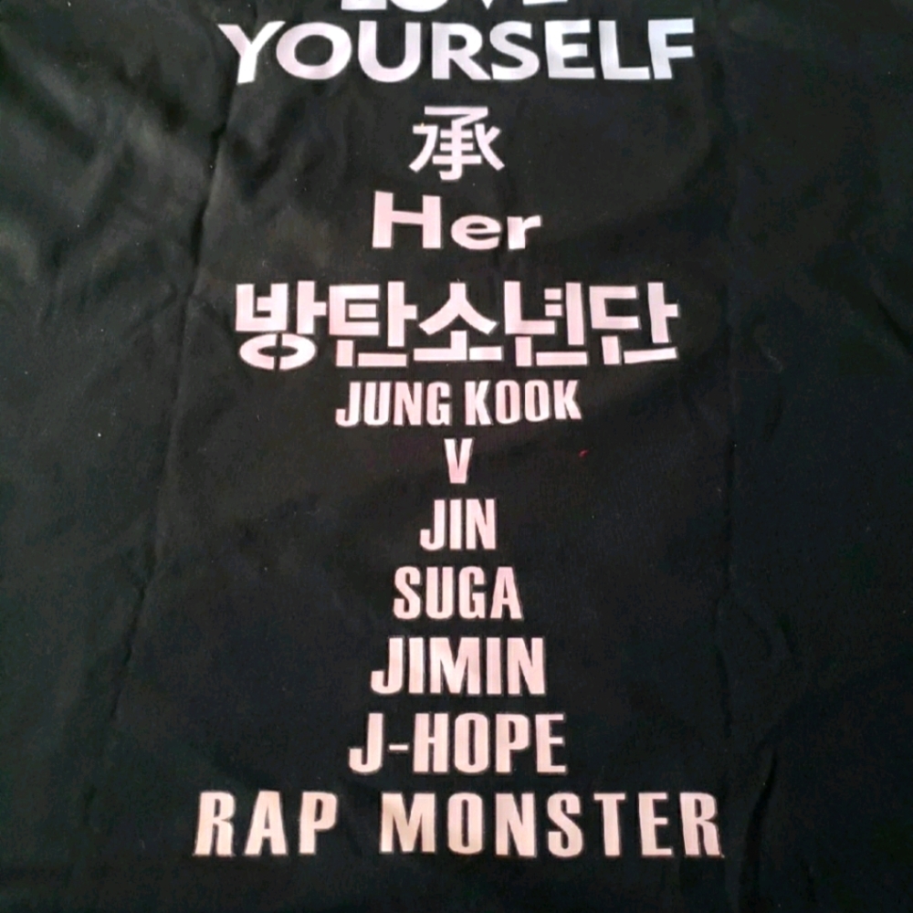 Bts loveyourself her shirt